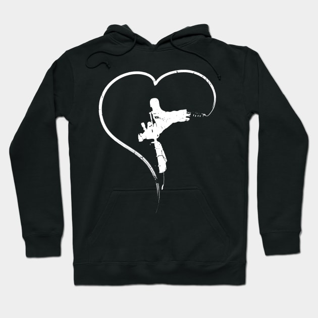 Tattoo Love Hoodie by Lenny241